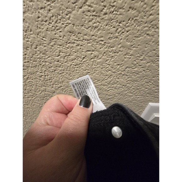 Ava & viv jeans size 24w plus women skinny black dark wash high rise denim - Picture 4 of 5